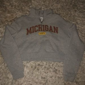 Jacket Michigan crop top